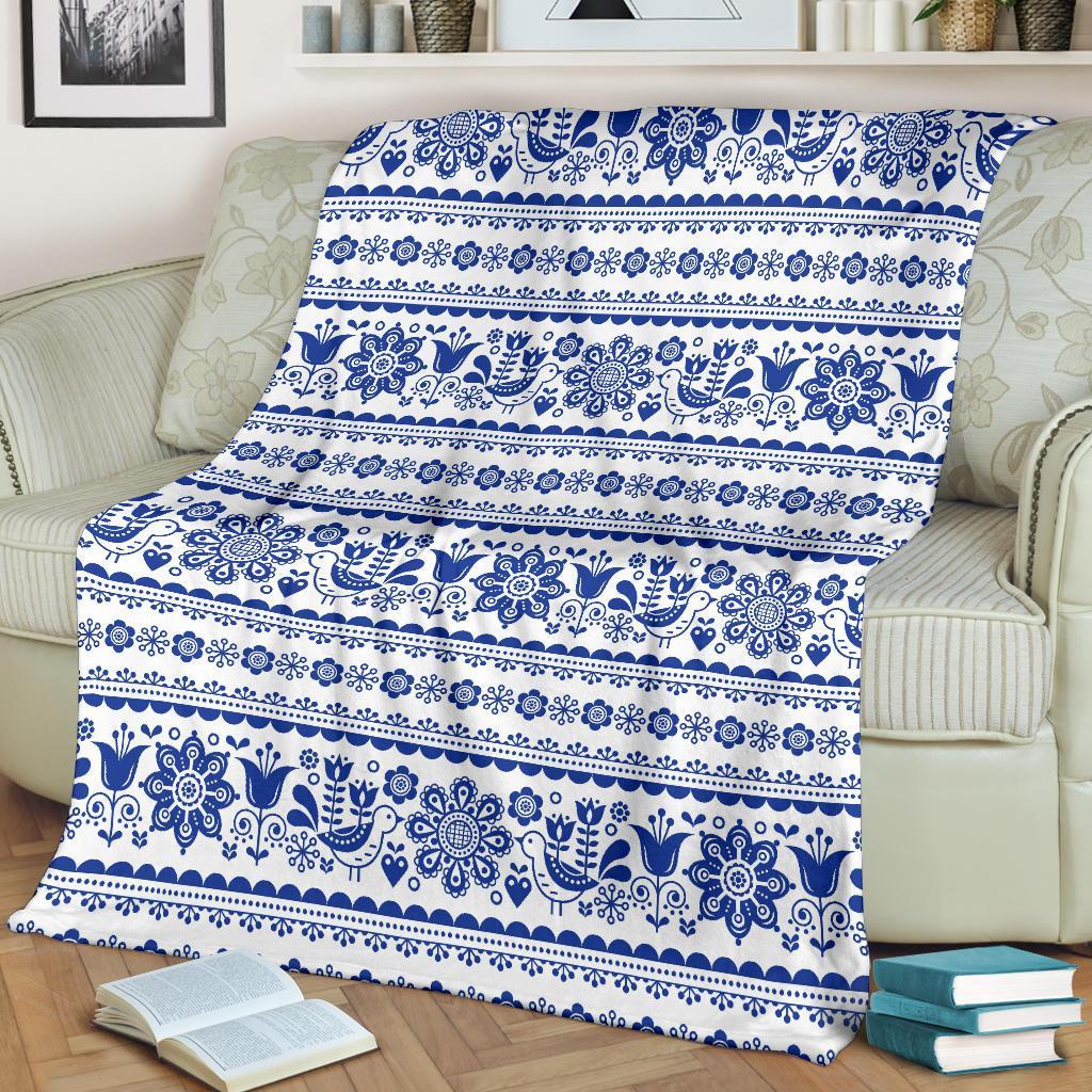 Print Pattern Swedish Blanket-grizzshop