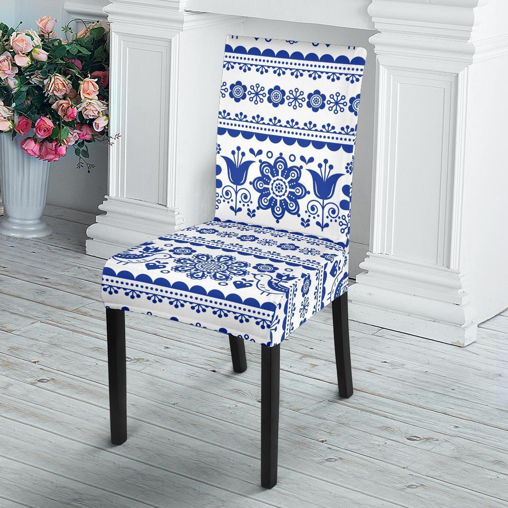 Print Pattern Swedish Chair Cover-grizzshop