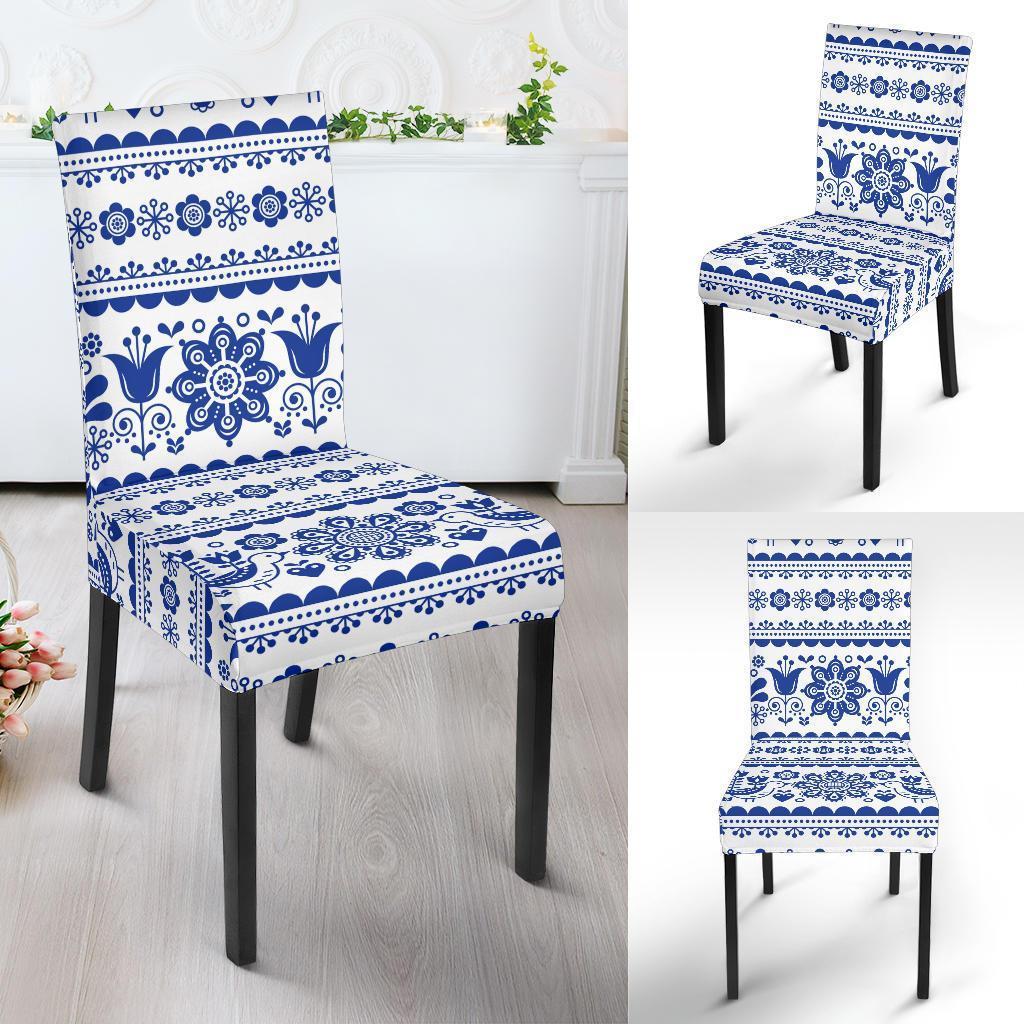 Print Pattern Swedish Chair Cover-grizzshop