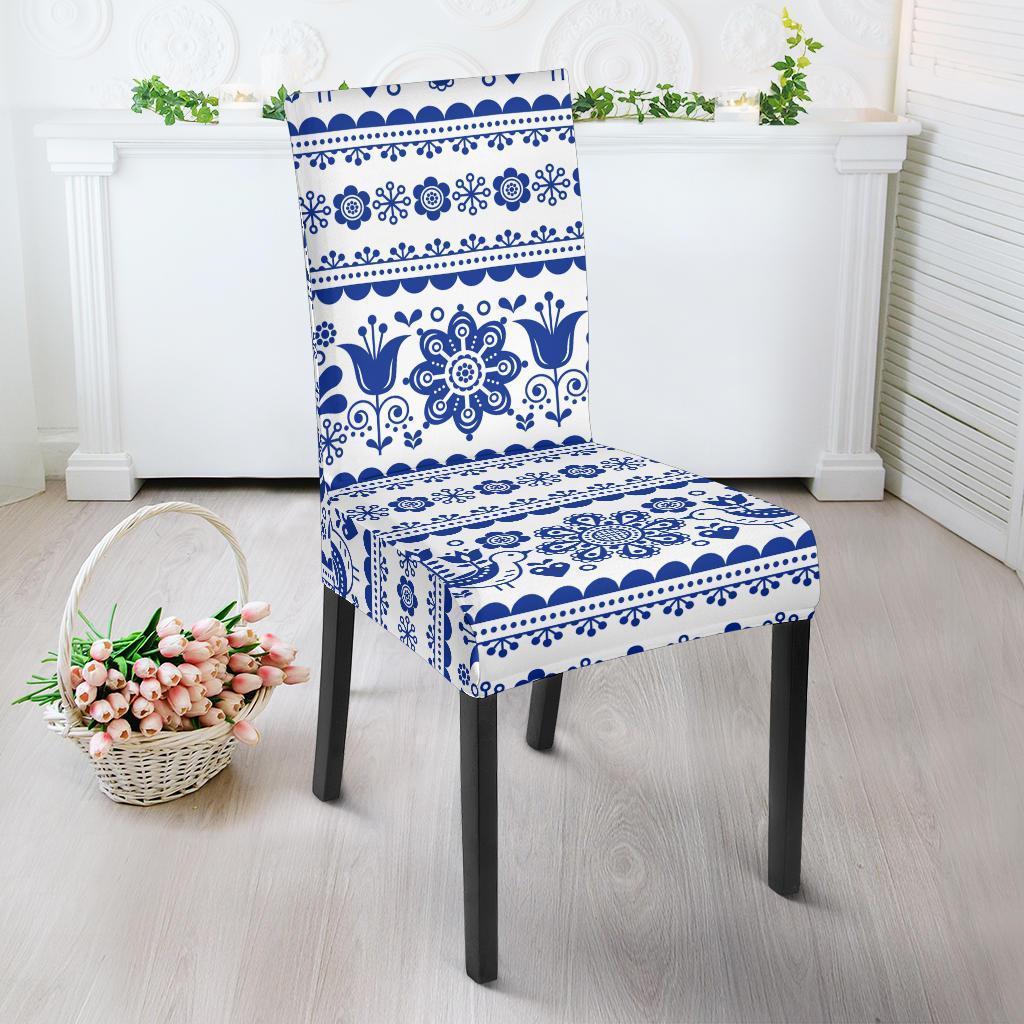 Print Pattern Swedish Chair Cover-grizzshop