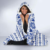 Print Pattern Swedish Hooded Blanket-grizzshop