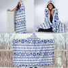 Print Pattern Swedish Hooded Blanket-grizzshop