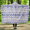 Print Pattern Swedish Hooded Blanket-grizzshop