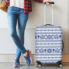 Print Pattern Swedish Luggage Cover Protector-grizzshop