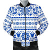 Print Pattern Swedish Men's Bomber Jacket-grizzshop