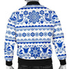 Print Pattern Swedish Men's Bomber Jacket-grizzshop