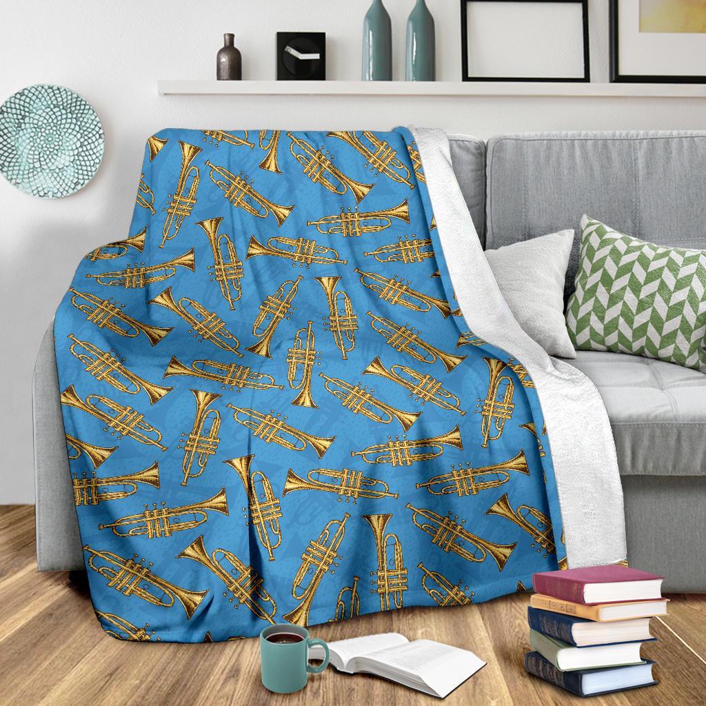 Print Pattern Trumpet Blanket-grizzshop