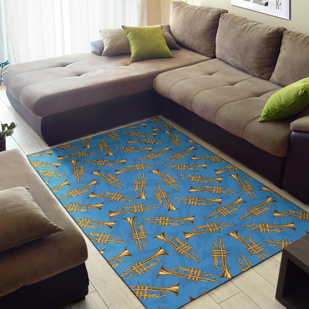 Print Pattern Trumpet Floor Mat-grizzshop