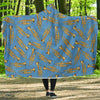 Print Pattern Trumpet Hooded Blanket-grizzshop