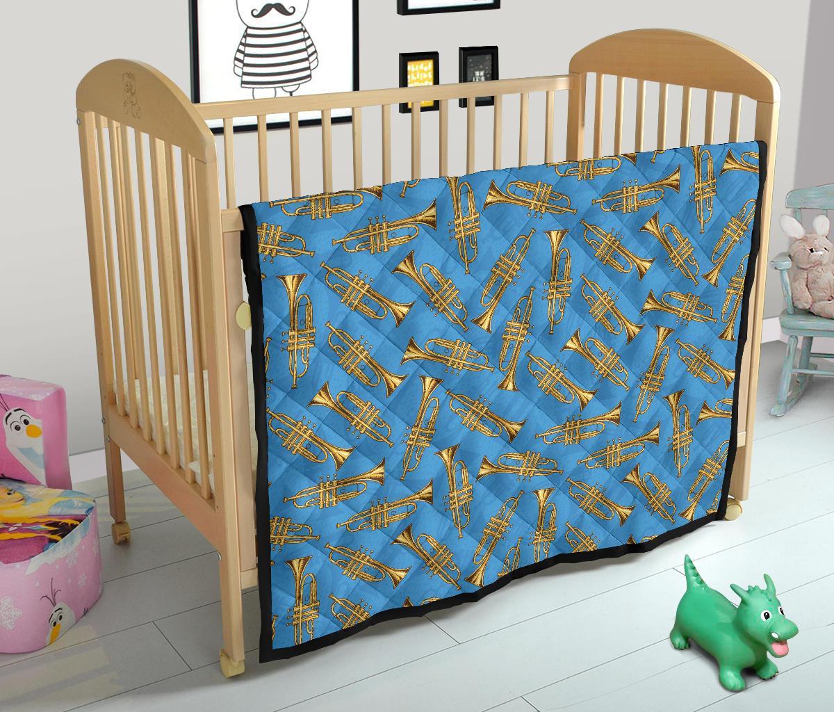 Print Pattern Trumpet Quilt-grizzshop