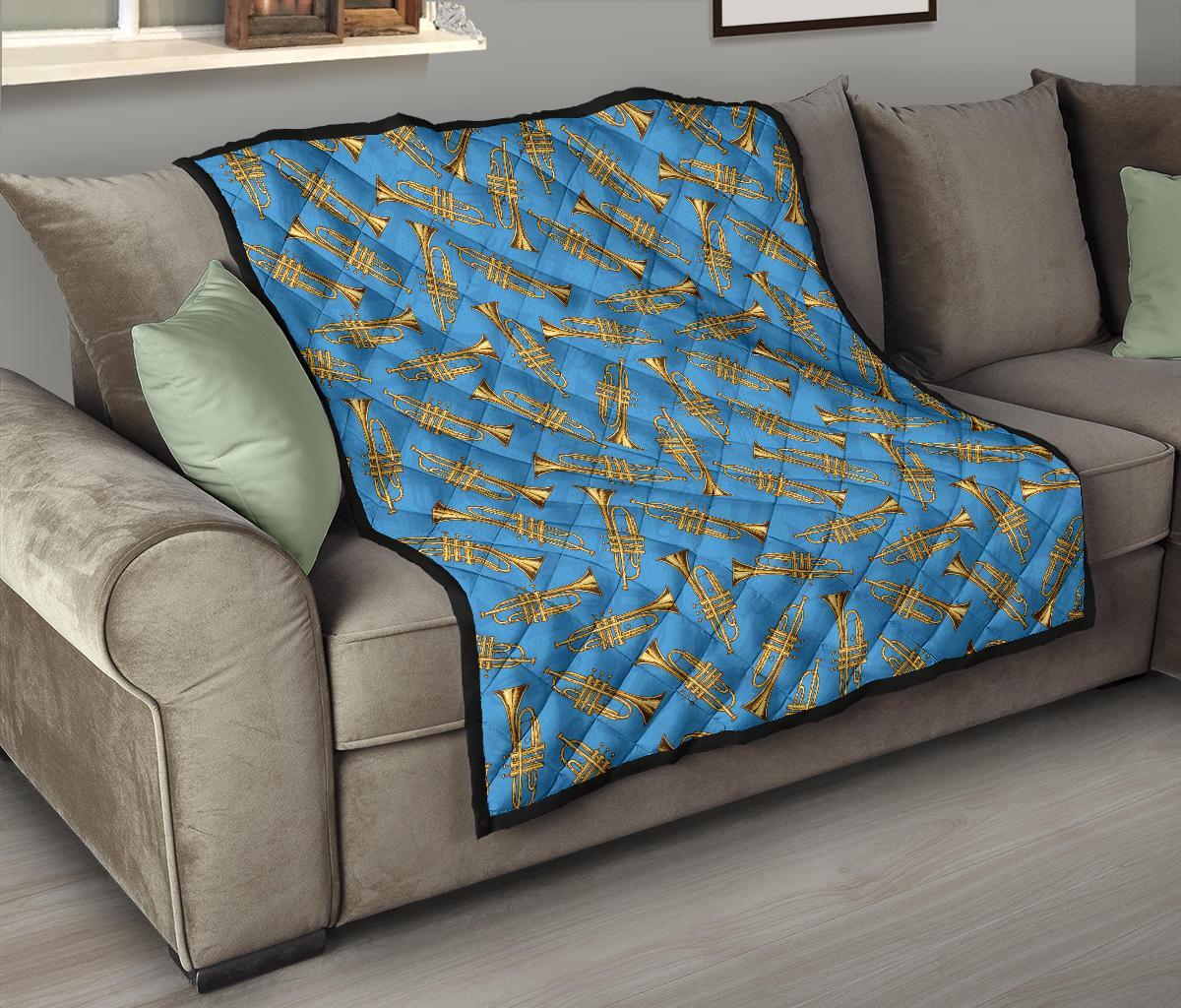 Print Pattern Trumpet Quilt-grizzshop