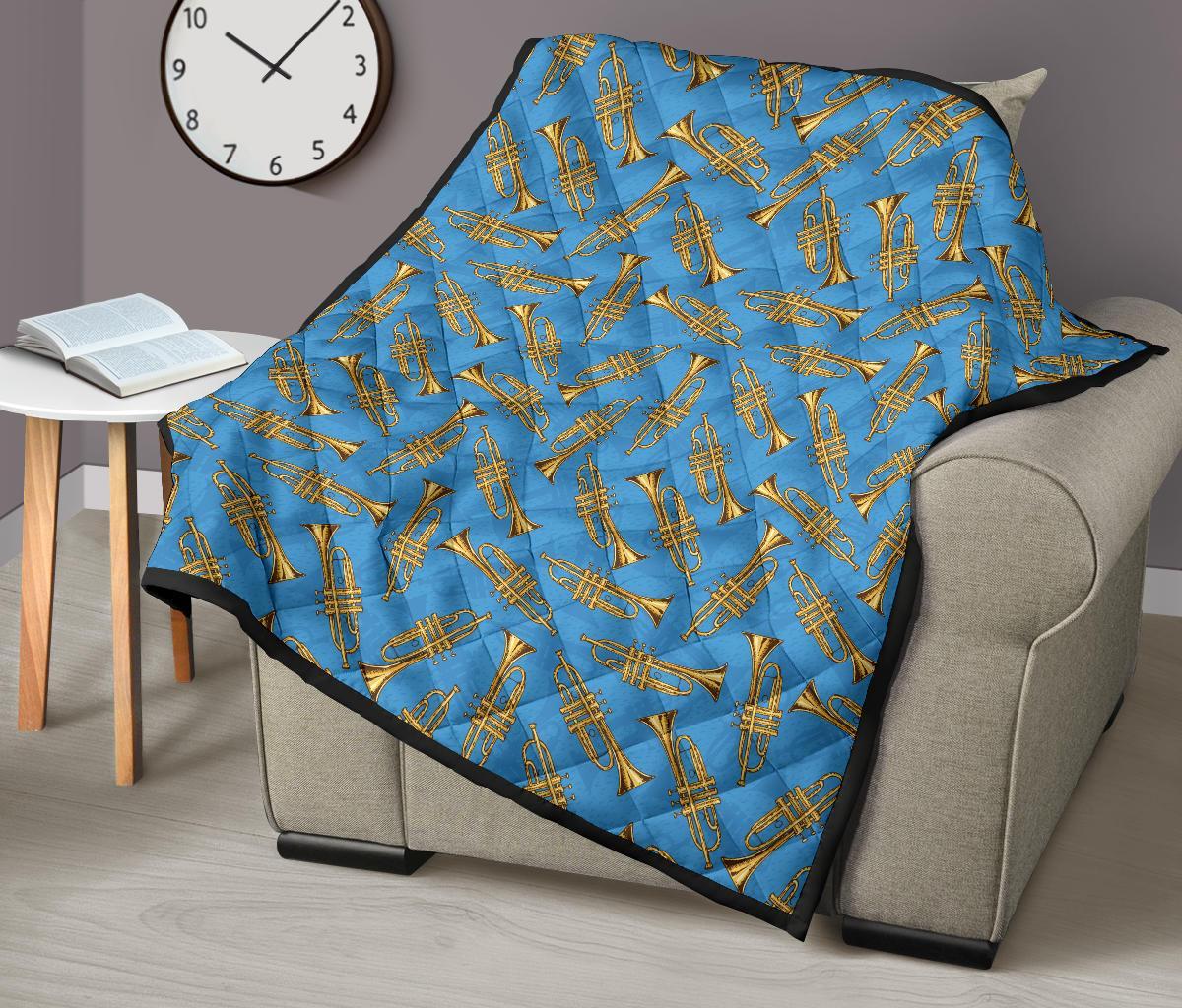 Print Pattern Trumpet Quilt-grizzshop