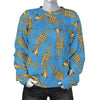 Print Pattern Trumpet Women's Sweatshirt-grizzshop