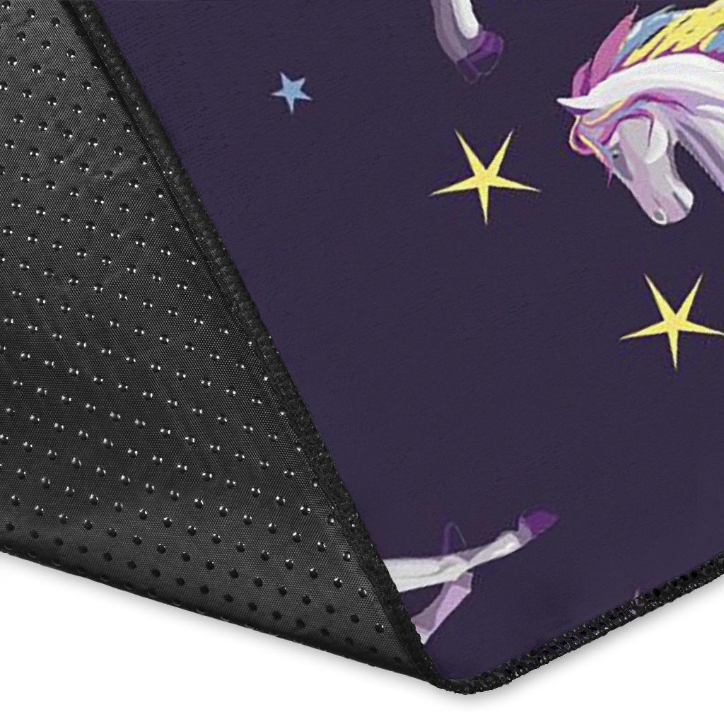 Print Pattern Unicorn Floor Mat-grizzshop