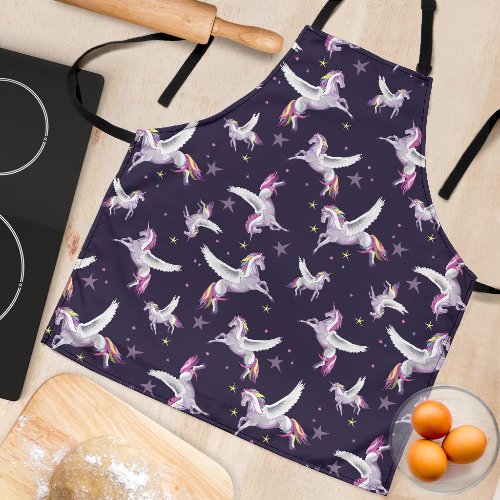 Print Pattern Unicorn Women's Apron-grizzshop