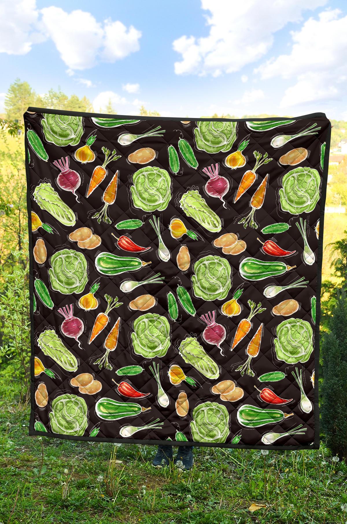 Print Pattern Vegan Quilt-grizzshop