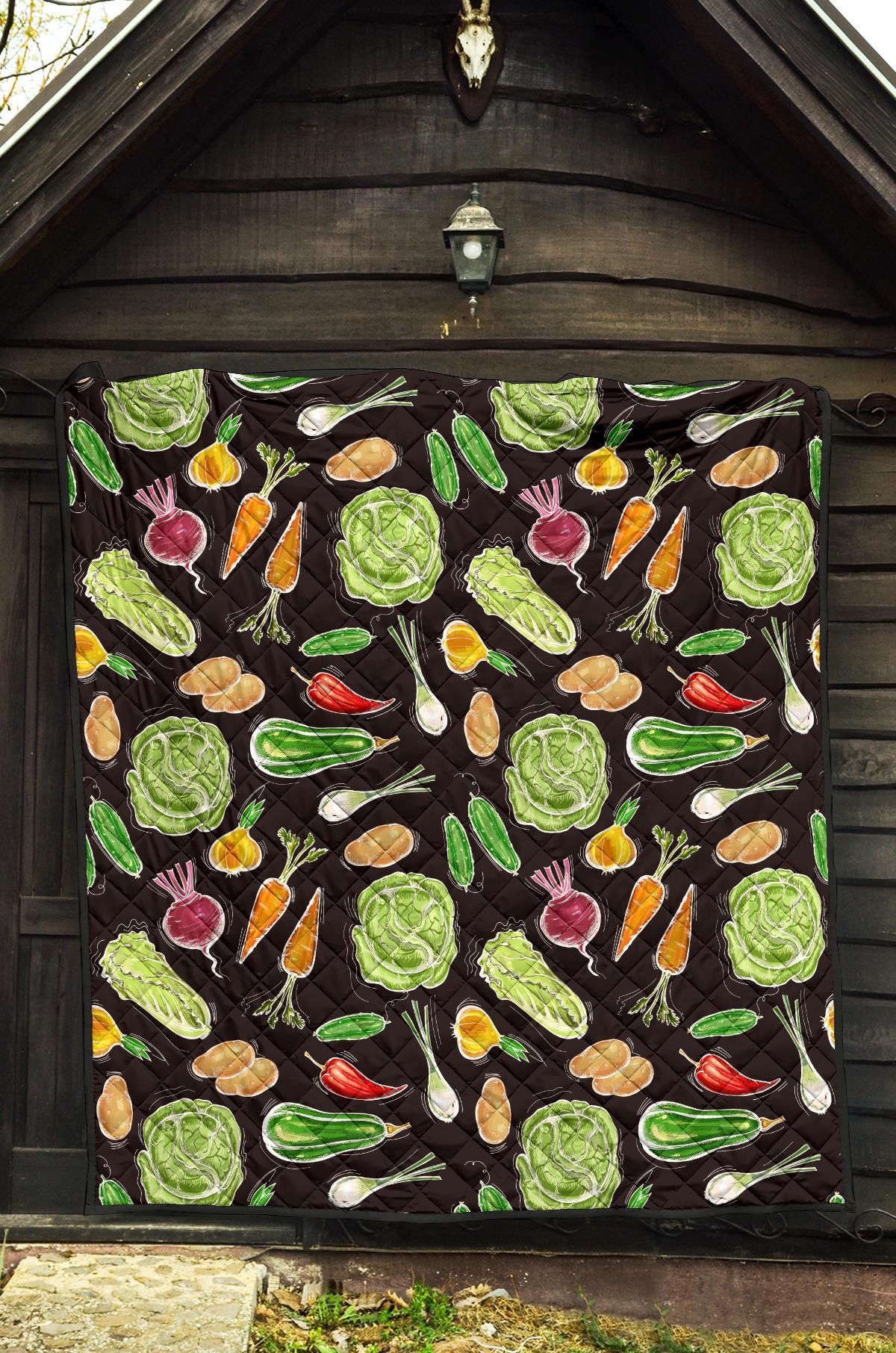 Print Pattern Vegan Quilt-grizzshop