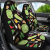 Print Pattern Vegan Universal Fit Car Seat Covers-grizzshop