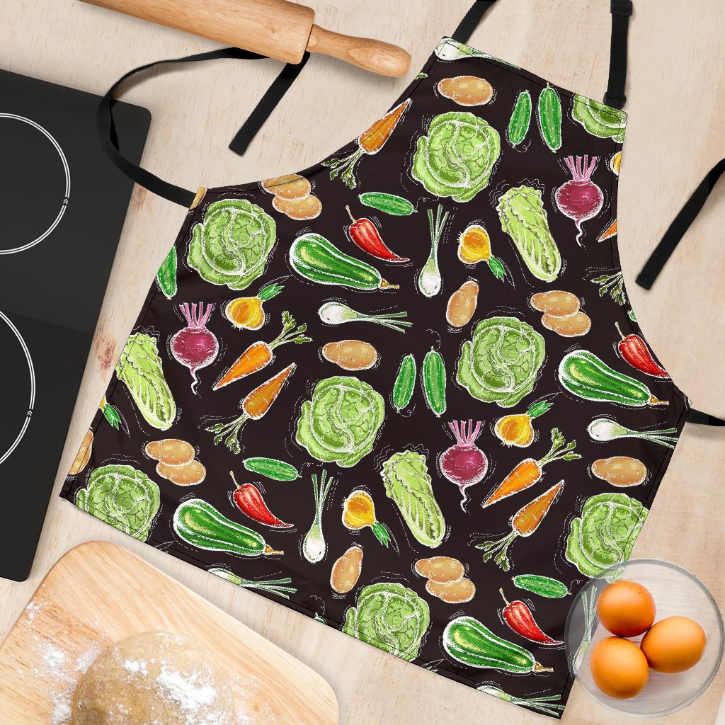 Print Pattern Vegan Women's Apron-grizzshop