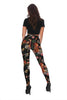 Print Pattern Violin Pattern Print Women Leggings-grizzshop