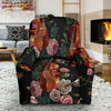 Print Pattern Violin Recliner Cover-grizzshop