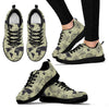 Print Pattern World Map Sneaker Shoes For Men Women-grizzshop