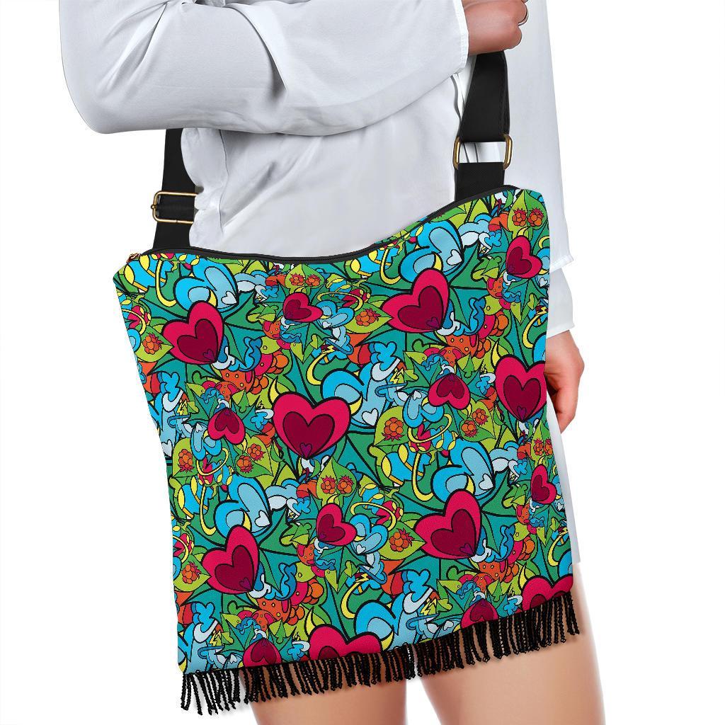 Print PatternTrippy Crossbody bags-grizzshop