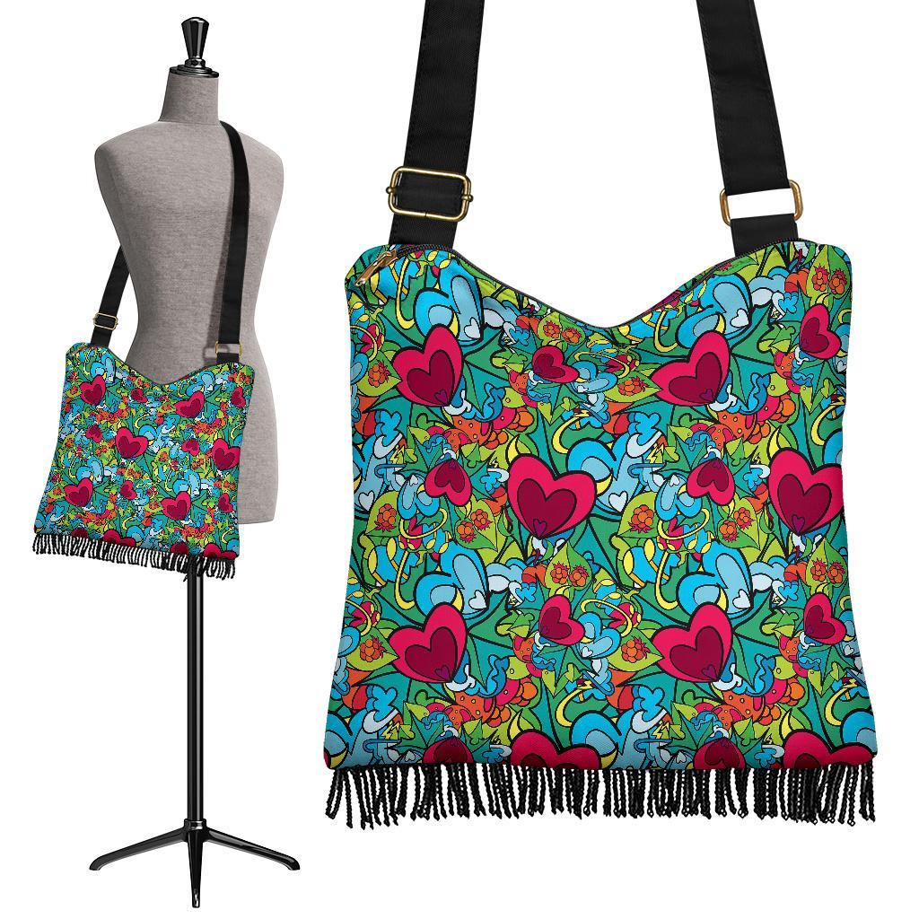 Print PatternTrippy Crossbody bags-grizzshop