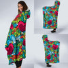 Print PatternTrippy Hooded Blanket-grizzshop