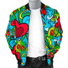 Print PatternTrippy Men's Bomber Jacket-grizzshop