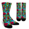 Print PatternTrippy Unisex Crew Socks-grizzshop