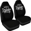 Promoted To Grandpa | Car Seat Covers-grizzshop