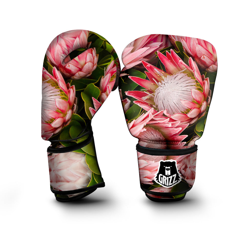 Proteas Bunches Print Boxing Gloves-grizzshop