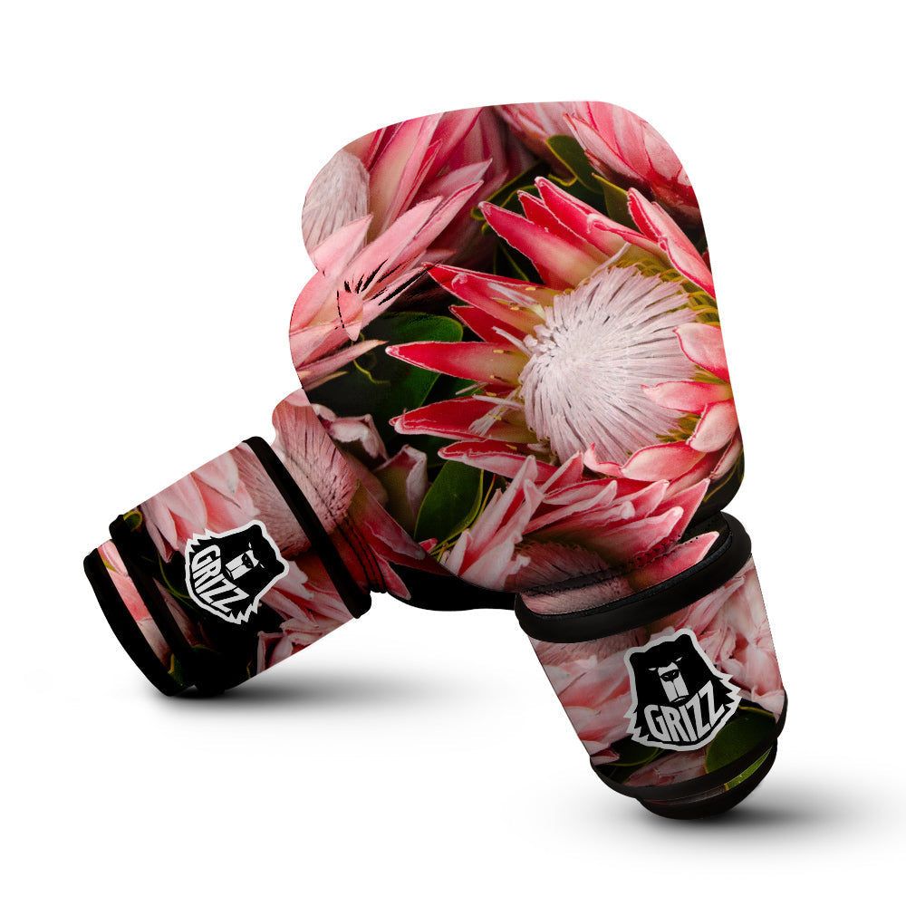 Proteas Bunches Print Boxing Gloves-grizzshop
