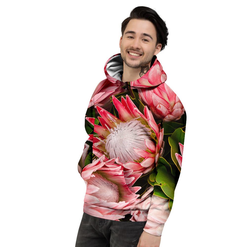 Proteas Bunches Print Men's Hoodie-grizzshop