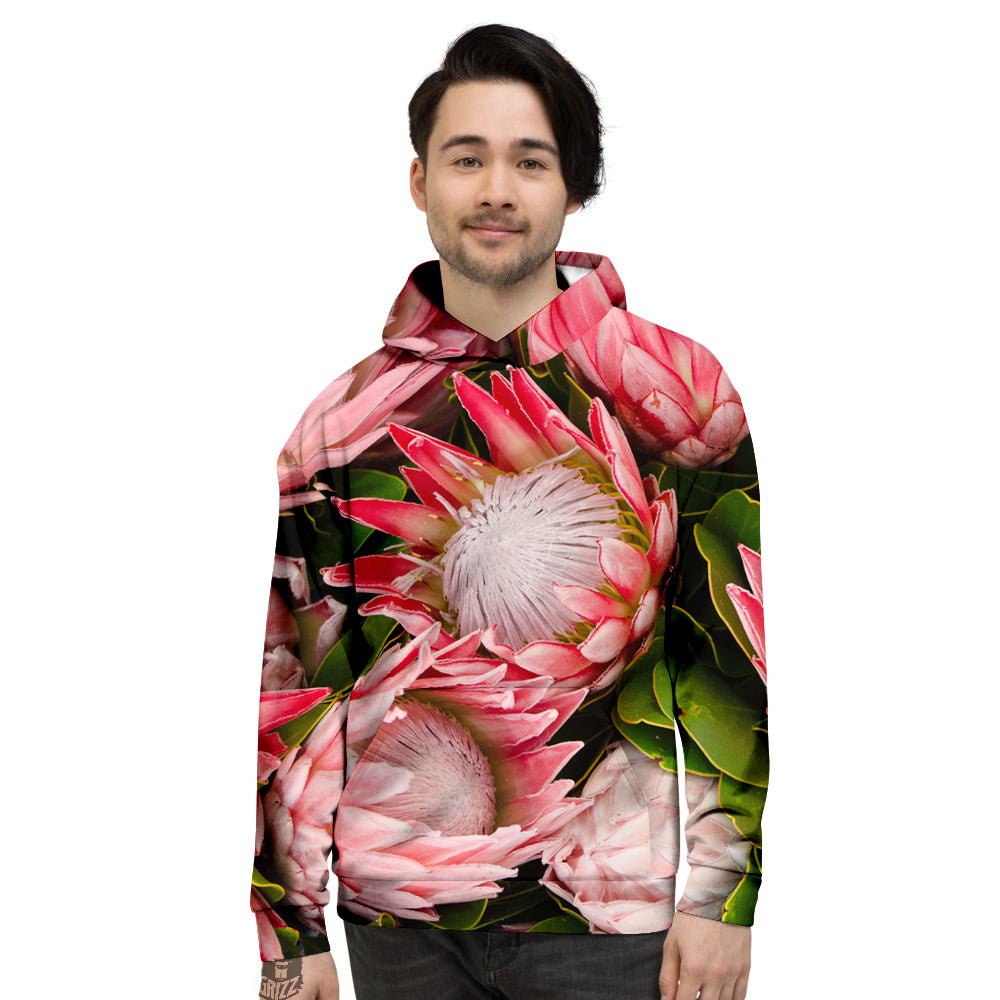 Proteas Bunches Print Men's Hoodie-grizzshop