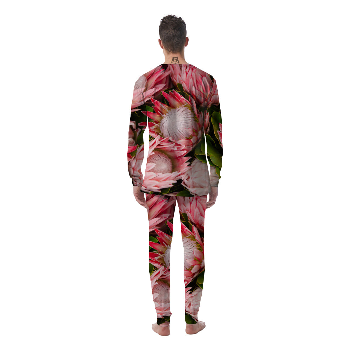 Proteas Bunches Print Men's Pajamas-grizzshop