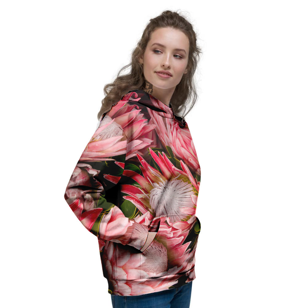Proteas Bunches Print Women's Hoodie-grizzshop