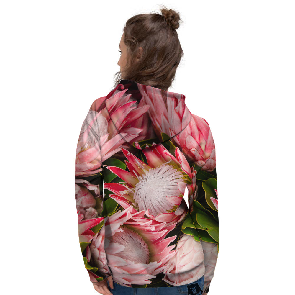 Proteas Bunches Print Women's Hoodie-grizzshop
