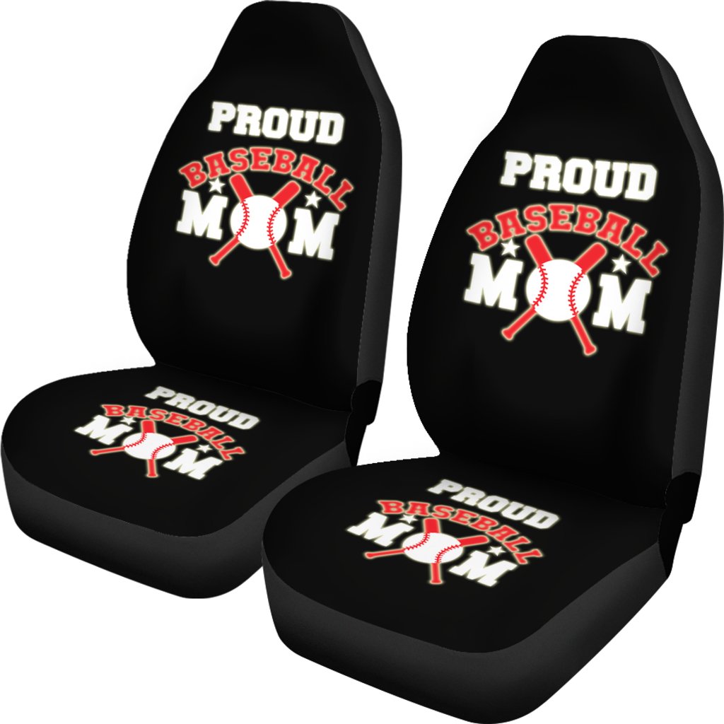 Proud Baseball Mom Car Seat Covers-grizzshop