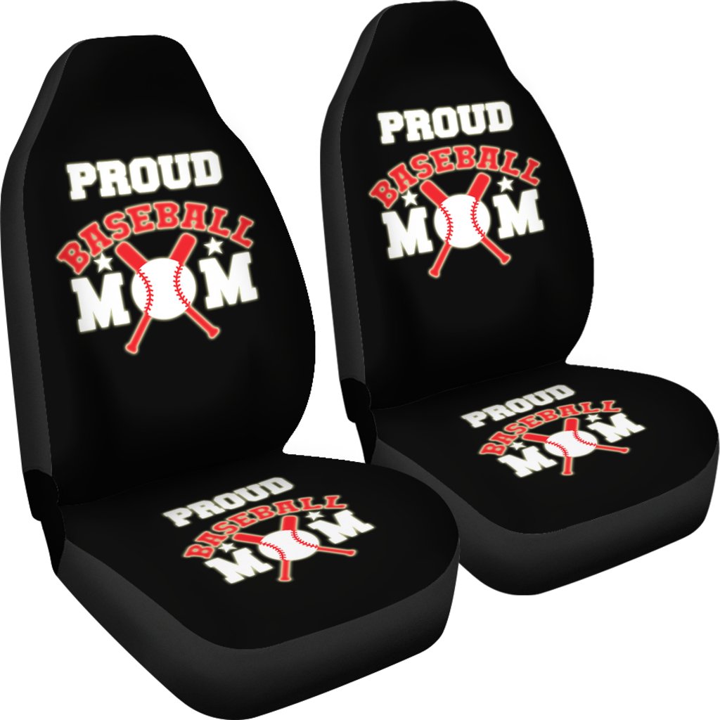 Proud Baseball Mom Car Seat Covers-grizzshop