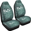 Proud Math Teacher Car Seat Covers-grizzshop