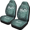 Proud Math Teacher Car Seat Covers-grizzshop