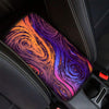 Psychedelic Abstract Car Console Cover-grizzshop