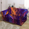 Psychedelic Abstract Loveseat Cover-grizzshop