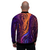 Psychedelic Abstract Men's Bomber Jacket-grizzshop