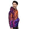 Psychedelic Abstract Men's Hoodie-grizzshop