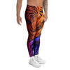 Psychedelic Abstract Men's Leggings-grizzshop