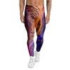 Psychedelic Abstract Men's Leggings-grizzshop