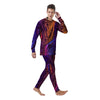 Psychedelic Abstract Men's Pajamas-grizzshop